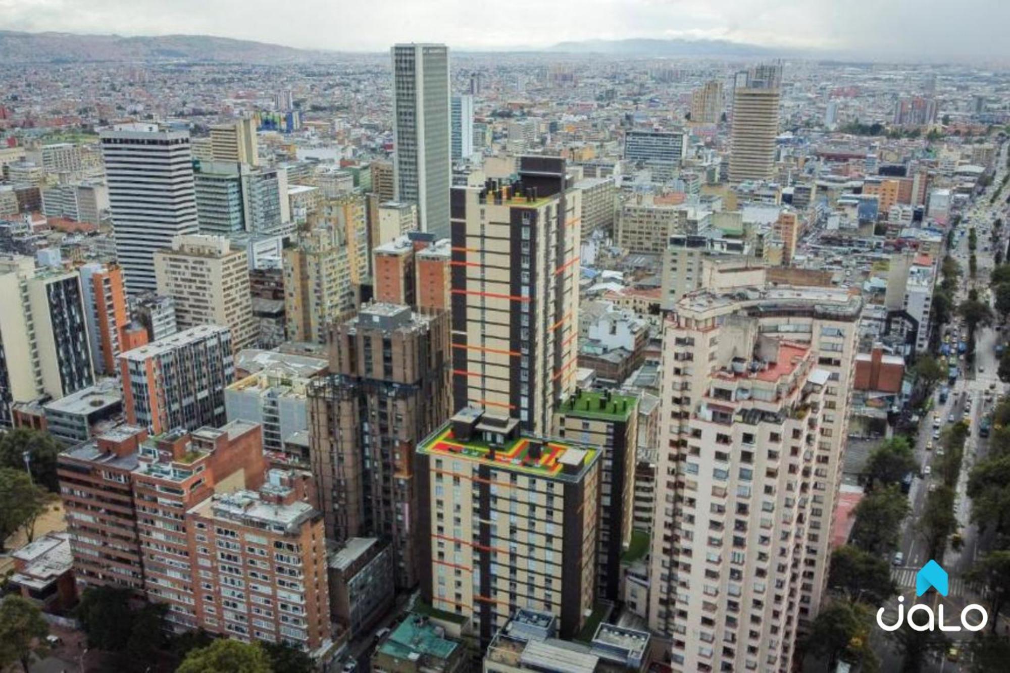 Torre Acqua Lofts - Downtown Bogota Lägenhet Exteriör bild